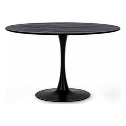 BLOOM Tavolo Fisso Nero (120cm)