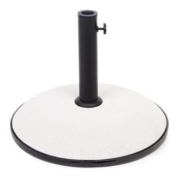 Base ombrellone cemento, resina, acciaio BARRY To 25 Kg Bianco 0795262
