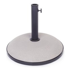 Base ombrellone cemento, resina, acciaio BARRY To 30 Kg Tortora 0795264