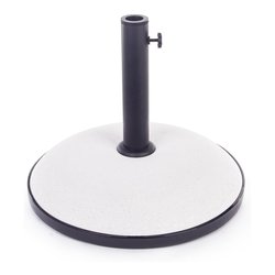 Base ombrellone cemento, resina, acciaio BARRY To 30 Kg Bianco 0795265