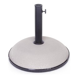 Base ombrellone cemento, resina, acciaio BARRY To 35 Kg Tortora 0795267