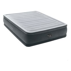 Materasso gonfiabile due piazze Comfort Plush Elevated (203x152x46cm) DURA BEAM Grigio 64414ND