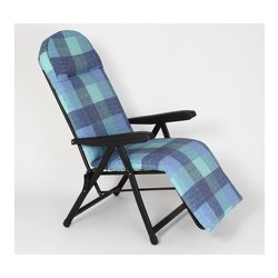 Sedia sdraio con poggiapiedi RODI Blu 7250 104 S79RON