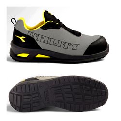 Scarpe antinfortunistica basse S1PL SR ESD (taglia 40 ) SMART SOFTBOX LOW Grigio e Nero 17995875070