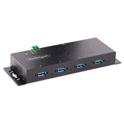 Hub USB 3.0 Industriale Black 4 porte 5G4AINDNP USB A HUB