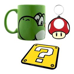 Set regalo videogioco SUPER MARIO Gift Pack Yoshi Set GP85205