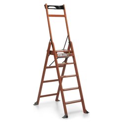 Scala domestica legno 5.0 ( 5 Gradini ) LASCALA Noce 380306