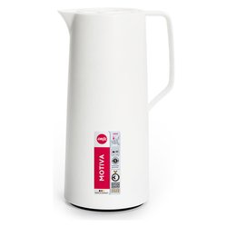 Caraffa termica vetro (1Lt) Quick Press MOTIVA Bianco 600637