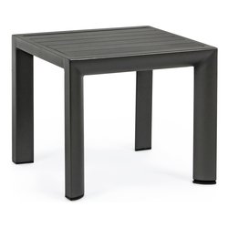 Tavolino da esterno alluminio CRUISE Gk52 Antracite (40x40x35cm) 0662303