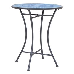 Tavolino da esterno acciaio BISANZIO (60x75cm) 0806082