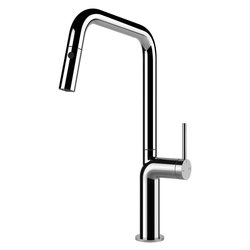 Miscelatore lavello doccetta estraibile STELO Cromo lucido 60307 031