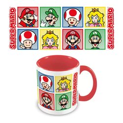 Tazza mug Ceramica (315ml) Face Red Inner SUPER MARIO MGC26884