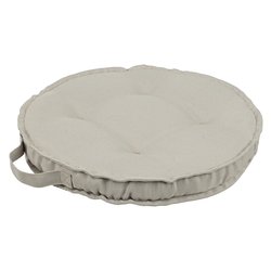 Cuscino seduta poliestere POLY230 Tondo Beige 0806709 (40x4cm) Non sfoderabile