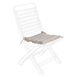 Cuscino seduta poliestere POLY230 Trapuntato Beige 0806294 (42x42x3cm) Non sfoderabile