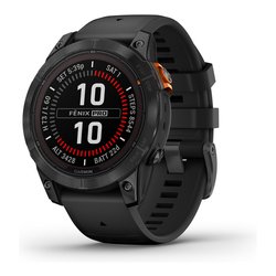 Smartwatch ( MIP ) FENIX 7 Pro Solar Edition Slate gray e Black 47 mm 010 02777 01