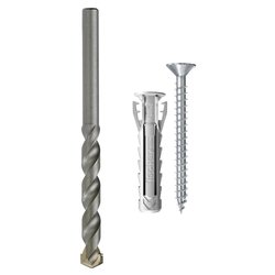 Set tasselli con punta trapano inclusa (8mm) Sx Plus 8x40 W100 K ( 6 pz) 567550