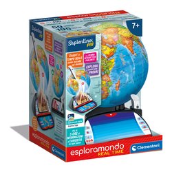 Gioco prescolare Globo Esploramondo Real Time 7a+ SAPIENTINO 16446