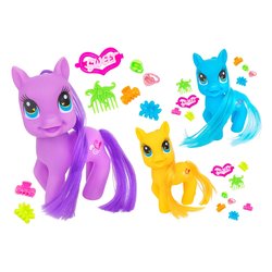 Playset Magic Pony con accessori W’TOY Assortito 41148