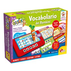 Gioco prescolare Il Grande Vocabolario dei bambini 3-6a CAROTINA 102327