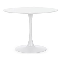 BLOOM Tavolo Fisso Bianco (100cm)