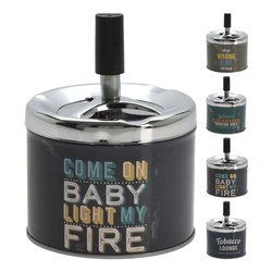 Posacenere (9x12cm) rotella ASHTRAY Assortito 170482830