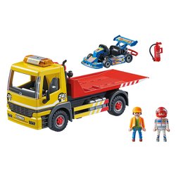 Carro attrezzi con go kart ( 54 pz ) CITY LIFE 4-10a 71429