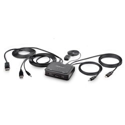 Kvm switch DisplayPort 4K Black C2 D46 UAC CBL KVM