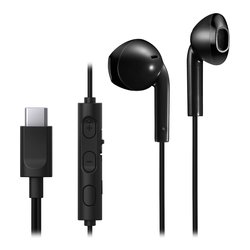 Auricolari microfono filo USB C Black HA FR17UC B U