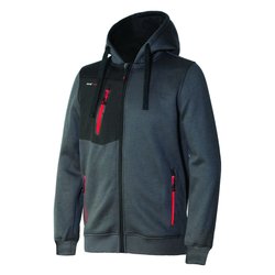 Felpa (taglia l ) EXTREME Grigio e Nero 8883B081