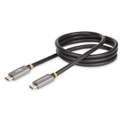 Cavo USB C Usb4 100W Black e Gray 1m CC1M 40G USB CABLE