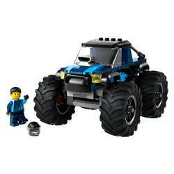 Monster Truck Blu ( 148 Pz ) CITY GREAT VEHICLES 5a+ 60402