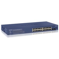 Switch di rete 24 porte Smart PoE+ Blu GS724TP 300EUS Gigabit (1000Base-TX)