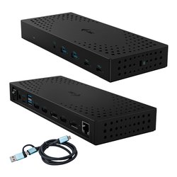 HUB 7 in 1 Docking Station Gen 2 + Power Delivery 100W Black CATRIPLE4KDOCKPD2IT