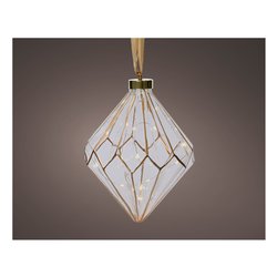 Diamante luce fissa (16x20cm) 15 luci - MICROLED IP20 Trasparente 487587