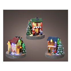 Casetta con luci (13cm) Assortito 487883