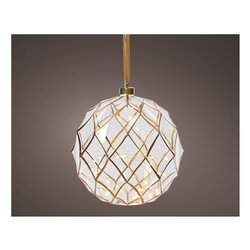 Sfera (20cm) (1pz) 40 luci - MICROLED Bianco caldo IP20 487582