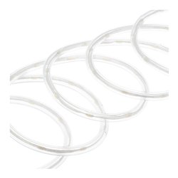 Filo Trasparente 200 luci - LED Bianco caldo (10 + 4 mt) 8 Giochi di luce XMAS KING IP44 73210