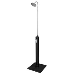 Doccia giardino SolarFlow con serbatoio 8 lt Nero e Cromo 58694 6