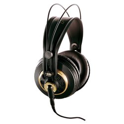 Cuffie filo PROFESSIONAL K240 Studio Black e Gold 2058X00130 3m