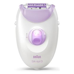 Epilatore SILK EPIL 3 Bianco e Viola SE3 000