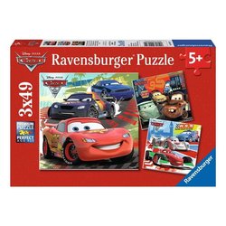 Puzzle 3x49 pz 5a+ (18x18cm) DISNEY CARS Assortito 9281