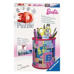Puzzle 57 pz Portapenne Barbie 6a+ (7,7x9,5cm) 3D 11585