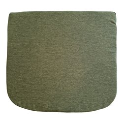 Cuscino seduta misto cotone Net relax Verde 44 (55x50x7cm) Sfoderabile