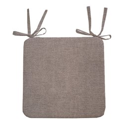 Cuscino seduta misto cotone Trill Perla 22 (43x43x5cm) Sfoderabile
