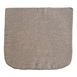 Cuscino seduta misto cotone Net relax Beige 00 (55x50x7cm) Sfoderabile