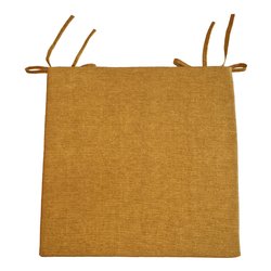 Cuscino seduta misto cotone Oro 30 (45x45x5cm) Sfoderabile