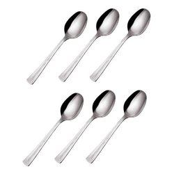 Set cucchiaini caffè 6 pz Inox (11,6cm) ELITE Cromo lucido CVL100C6