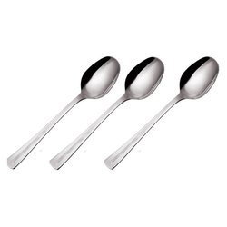 Set cucchiai tavola 3 pz Inox (19,2cm) ELITE Cromo lucido CVLX40C3