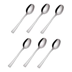 Set cucchiaini caffè 6 pz Inox (13cm) AMBASSADOR Cromo lucido CVLX90C6