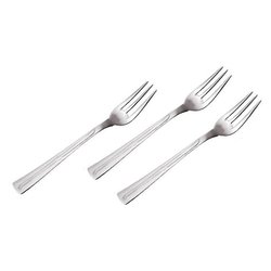 Set forchette dessert 3 pz Inox (15,1cm) ELITE Cromo lucido CVL180C3